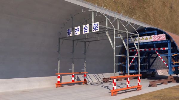 稻城县隧道施工动画制作公司 - 隧道施工工艺和施工方法 - 隧道施工汇报动画视频 - bim 工程施工动画